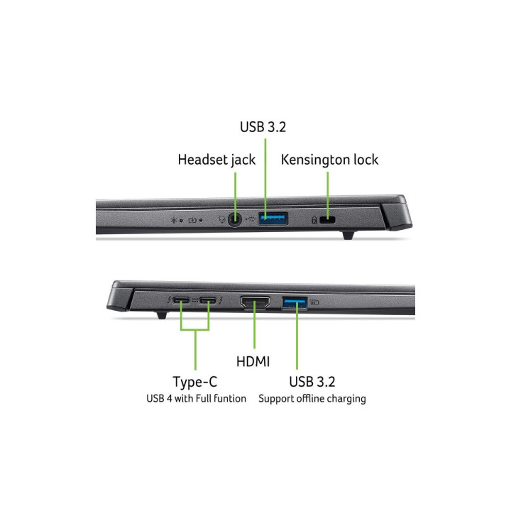 ACER A14 COPILOT CORE U7 256V 16GB 512GB 14OLED W11HOME